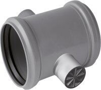 Doppelschiebemuffe Plus DN 110, für HT-Rohr