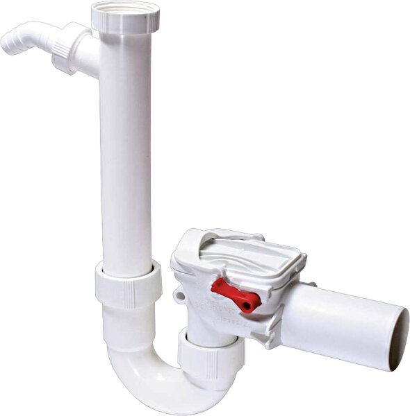 Kessel-Rückstauverschluss Staufix 73052 Siphon DN50 Kunststoff