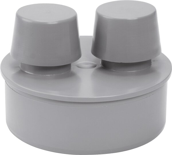 Airfit Rohrbelüfter aus PP für Abflussrohr, DN 110 grau