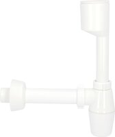 Urinal-Flaschensiphon D=32x230 mm PP / ABS weiß