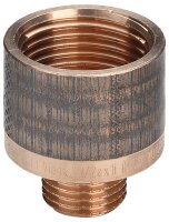 Rotguß-Gewindefitting Spitzmuffe Typ 3242 1/8``x...