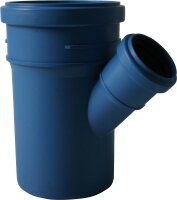 Einfachabzweig TRIPLUS reduziert DN 100x50 -45°