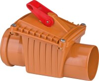 Rückstauverschluss Typ1 DN110 mit 1 Klappe und...