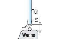 Dichtprofil 8867KUO Gebogen für 1/4-Kreis