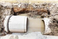 Baupumpe Drainprofi B180 25000l/h, mit Schwimmerschalter