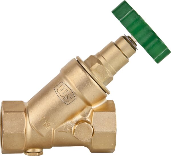 WS Freistromventil DN15 nichtsteigende Spindel, Rp 1/2"