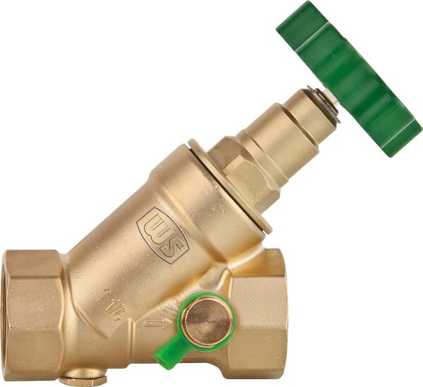 WS Freistromventil DN40,mit Entl., nichtsteigende Spindel, Rp 11/2"