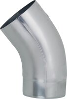 Ablaufrohrbogen 85°, 100, Zink