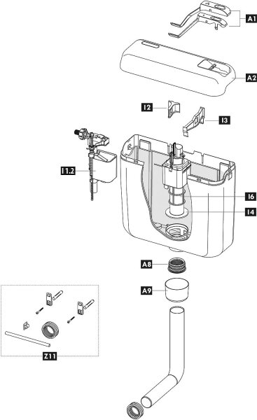 Füllventilhalter 2 Schwab 243285
