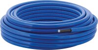 Mepla Systemrohr ML d26 L:25m rund vorgedämmt 13mm blau