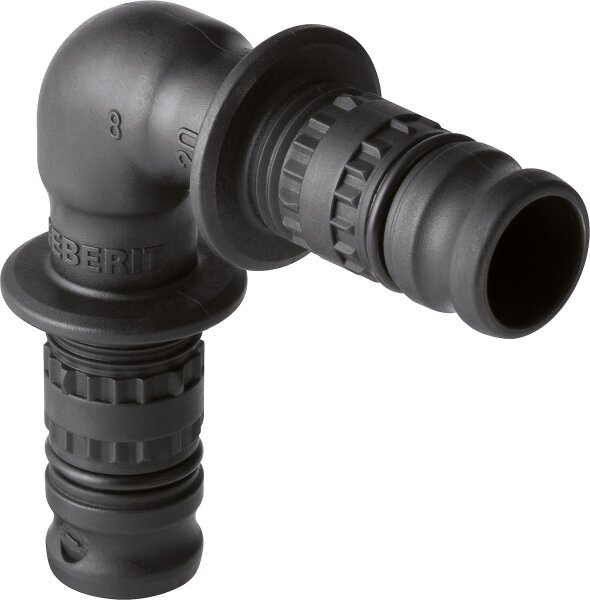 Mepla Winkel PVDF 90Gr d26 G-Kontur