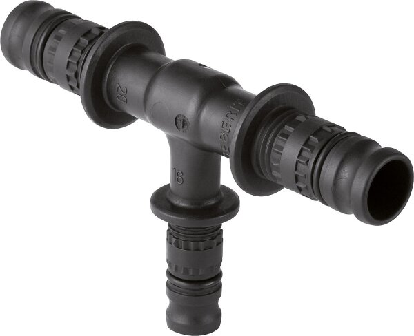 Mepla T-Stück reduziert PVDF d32-20-26, M-Kontur