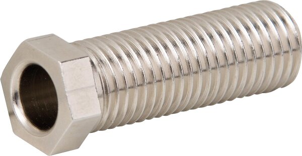 Hohlschraube 45mm x M12x1,5 Messing vernickelt