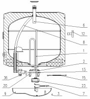 Bimetall Thermometer passend zu TG50-150 N + EVE