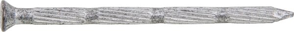 Stahlnagel geriffelt mit Tiefenversenkungskopf Drm: 3,5x55mm, VPE: 250 Stück