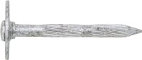 Stahlnagel geriffelt mit Scheibe Drm: 3,5x50mm, VPE: 250...