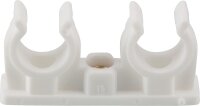 PP-Rohrclips doppelt 6mm, M6 VPE: 100