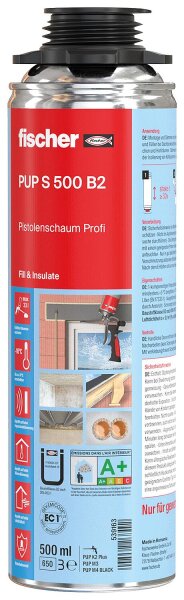PU-Schaum Fischer PUP S 500 beige / 500 ml Dose