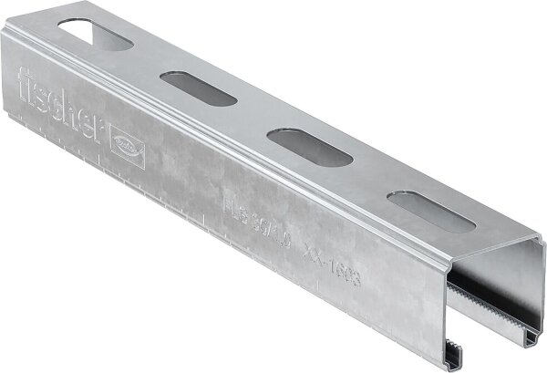 Montageschiene FLS verzinkt, Profil 30/31 Länge 2m