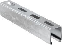 Montageschiene FLS verzinkt, Profil 17/31 Länge 2m
