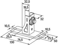 Sattelflansch SF Clix 31 M8, für FLS-System