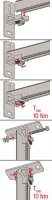 Sattelflansch SF Clix 31 M8, für FLS-System