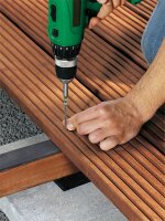 Holzterrassenschraube SPAX Edelstahl A2 mit Fixiergewinde...