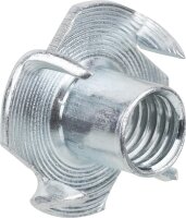 Einschlagmuttern M5x8 verzinkt VPE=100 Stück