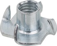 Einschlagmuttern M5x8 verzinkt VPE=100 Stück