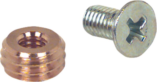 Adapter M5 x M8 mm + Senkkopfschraube für Rohrschellenmontage E I N Z E L N