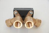 Schalltrenner 1 mit 2 Bohrschrauben
