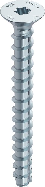 Beton- & Mauerwerkschraube Heco, Multi-Monti plus mit Senkkopf, ø 6,0x60 mm, VPE = 100 Stück
