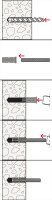 Gewindestangendübel Fischer Rodforce FGD 10 M6 x 35mm VPE = 50 Stück
