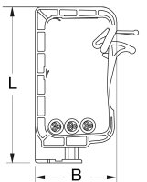 Kabelsammelhalter SHA 15 für 15x nym 3x1,5mm² VPE: 50