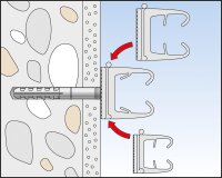 Rohrclip Spannweite 16-20mm VPE: 25 Stück