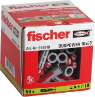 Fischer-Aktions-Set best. aus 5 x 94 119 92 +Gratis 1x 94 119 92 Dübel Duopower