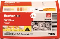 Fischer-Aktions-Set best. aus 5 x 94 033 02 +Gratis 1x 94 033 02 Dübel SX Plus