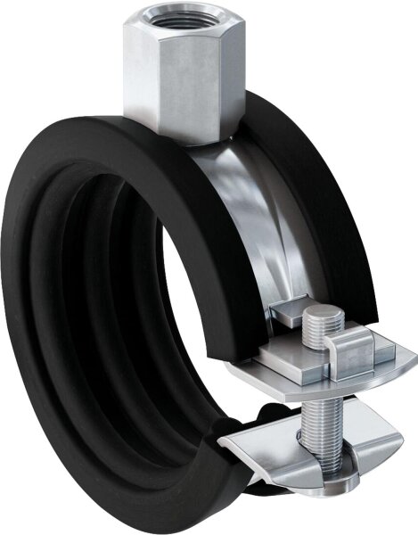 Clip-Rohrschelle verzinkt 1 1/2" 45-50mm M8+M10