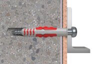 Dübel Fischer Duo Seal 8x48 S A2 inkl. Schraube 6,0x70 VPE=25