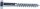 Holzschrauben Sechskant ø 8x80, VPE = 200 Stück