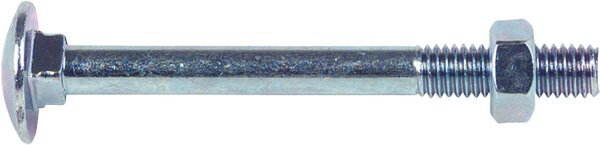 Flachrundschrauben mit Vierkantansatz, Mu DIN 603, ø 8x90, VPE = 100 Stück