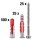 Vorteilspaket Fischer DuoPower + DuoSeal ø 8 mm, Inhalt 550 Stk.