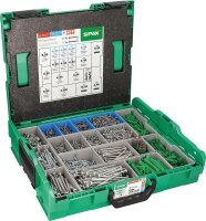 Schraubensortiment Elektrik, Halbrundkopf, Wirox®,...