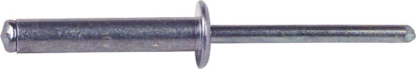 Blindniete Alu, Stahl Flachrundkopf, Ø 5 x 6 mm, VPE = 500 Stück