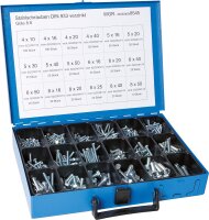 Sortimentkoffer bestückt: Sechskantschrauben DIN 933...