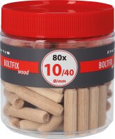 Holzdübel TOX Boltfix wood 8x40 mm, Riffeldübel...