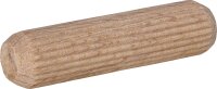 Holzdübel TOX Boltfix wood 10x40 mm, Riffeldübel massive Buche VPE: 80