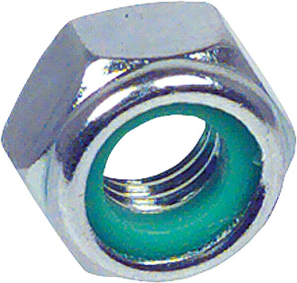 Sechskantsicherungsmuttern mit Kunststoffring DIN 985  M 10 VPE = 500 Stück