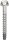 Beton-& Mauerwerkschraube Multi-Monti® Heco Sechskantkopf A4 mit angepresster Scheibe 7,5 x 55mm VPE 50