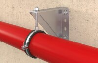 Massivrohrschelle Fischer FRSM DN15 (1/2"), M10/M12